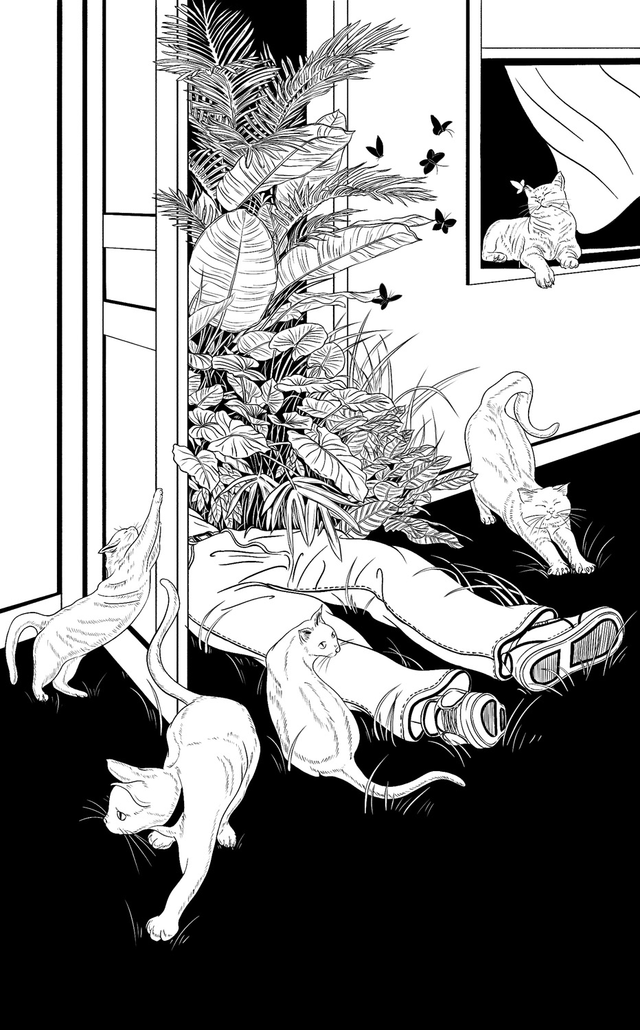 Plant Lady by Scarlett Yang